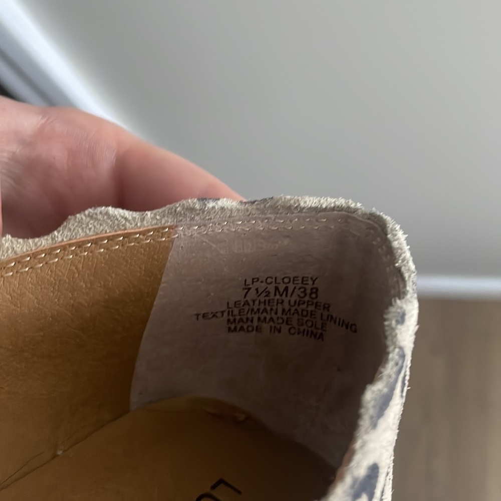 Lucky Brand Cloey Scalloped Leopard Flat - Picture 6 of 6